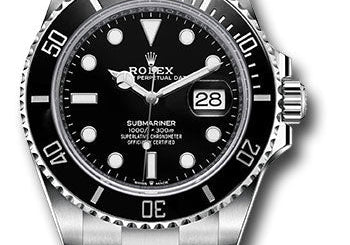 Rolex Steel Submariner 41 Watch 126610LN