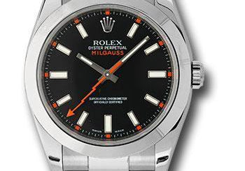 Rolex Steel Milgauss Watch 116400 bko