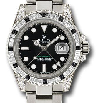 Rolex White Gold GMT-Master II 40 Watch 116759SANR