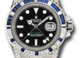Rolex White Gold GMT-Master II 40 Watch 116759SA