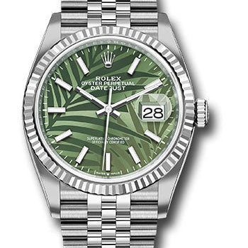 Rolex Datejust 36mm Watch 126234 ogpmij
