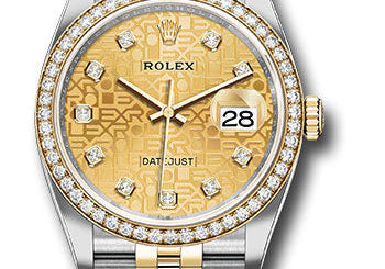 Rolex Datejust 36mm Watch 126283rbr chjdj