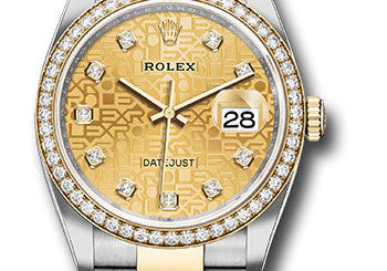 Rolex Datejust 36mm Watch 126283rbr chjdo