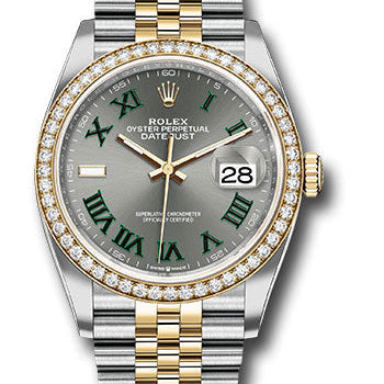 Rolex Datejust 36mm Watch 126283rbr slgrj