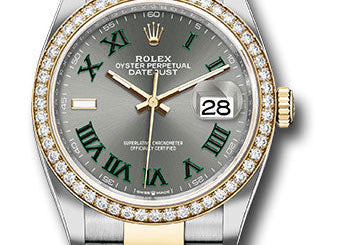 Rolex Datejust 36mm Watch 126283rbr slgro