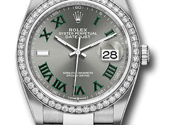 Rolex Datejust 36mm Watch 126284rbr slgro