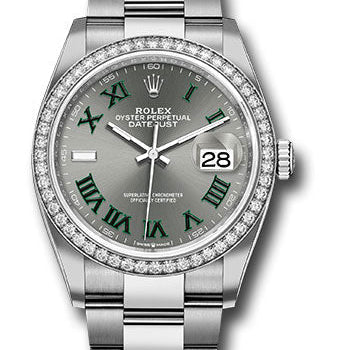 Rolex Datejust 36mm Watch 126284rbr slgro