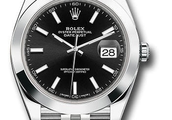 Rolex Steel Datejust 41 Watch 126300 bkij