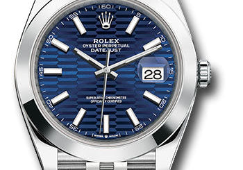 Rolex OysterSteel Datejust 41 Watch 126300 blflmij