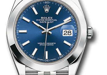 Rolex Steel Datejust 41 Watch 126300 blij