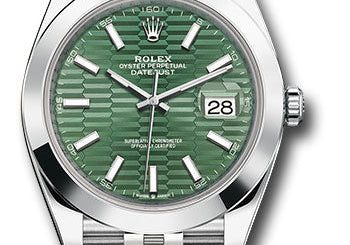 Rolex Steel Datejust 41 Watch 126300 mgflmij