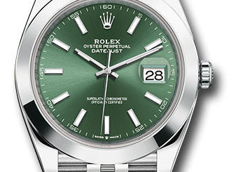 Rolex Steel Datejust 41 Watch 126300 mgij