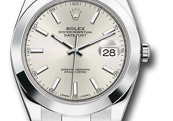 Rolex Steel Datejust 41 Watch 126300 sio