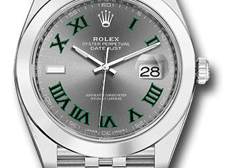 Rolex Steel Datejust 41 Watch 126300 slgrj