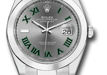 Rolex Steel Datejust 41 Watch 126300 slgro