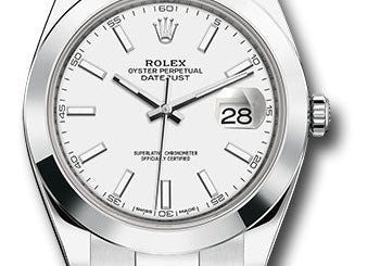 Rolex Steel Datejust 41 Watch 126300 wio