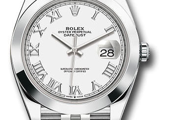 Rolex Steel Datejust 41 Watch 126300 wrj