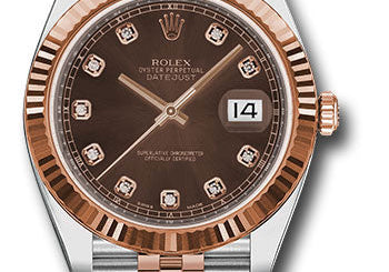 Rolex Steel and Everose Rolesor Datejust 41 126331 chodj