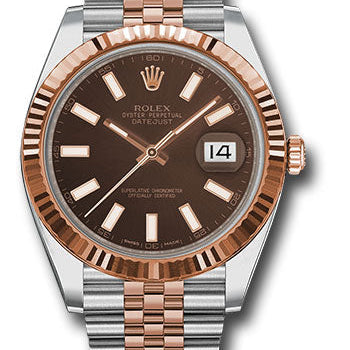 Rolex Steel and Everose Rolesor Datejust 41 126331 choij