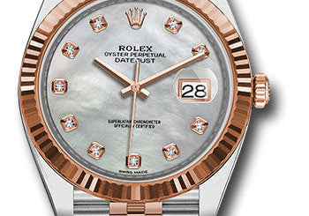 Rolex Steel and Everose Rolesor Datejust 41 126331 mdj