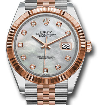 Rolex Steel and Everose Rolesor Datejust 41 126331 mdj