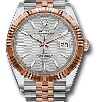 Rolex Steel and Everose Rolesor Datejust 41 126331 sflmij