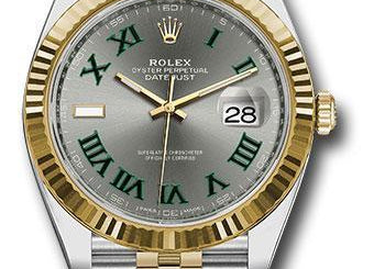 Rolex Steel and Yellow Gold Rolesor Datejust 41 Watch 126333 slgrj