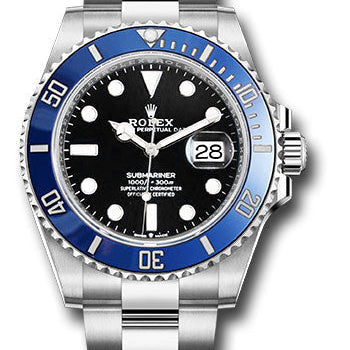 Rolex White Gold Submariner 41 Date Watch 126619LB