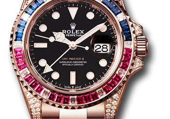 Rolex Everose GMT-Master II 40 Watch 126755SARU bk