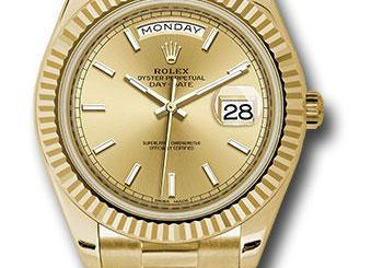 Rolex Day-Date 40 Watch 228238 chip