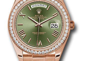 Rolex Day-Date 40 Watch 228345RBR ogrp