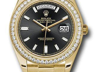 Rolex Day-Date 40 Watch 228348RBR bkbdp