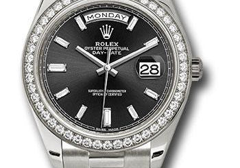 Rolex Day-Date 40 Watch 228349RBR bkbdp