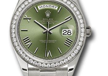 Rolex Day-Date 40 Watch 228349RBR ogrp