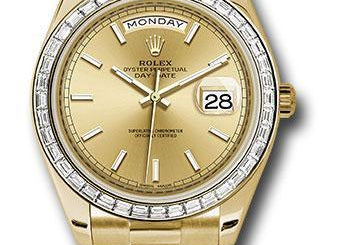 Rolex Day-Date 40 Watch 228398TBR chip